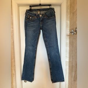 True Religion womens jeans billy big t size 27 guc